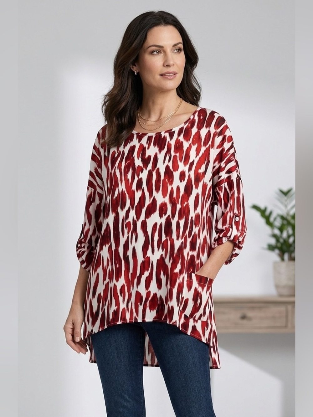 Chico's Tunic - Animal Print